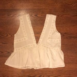 White tank top never worn